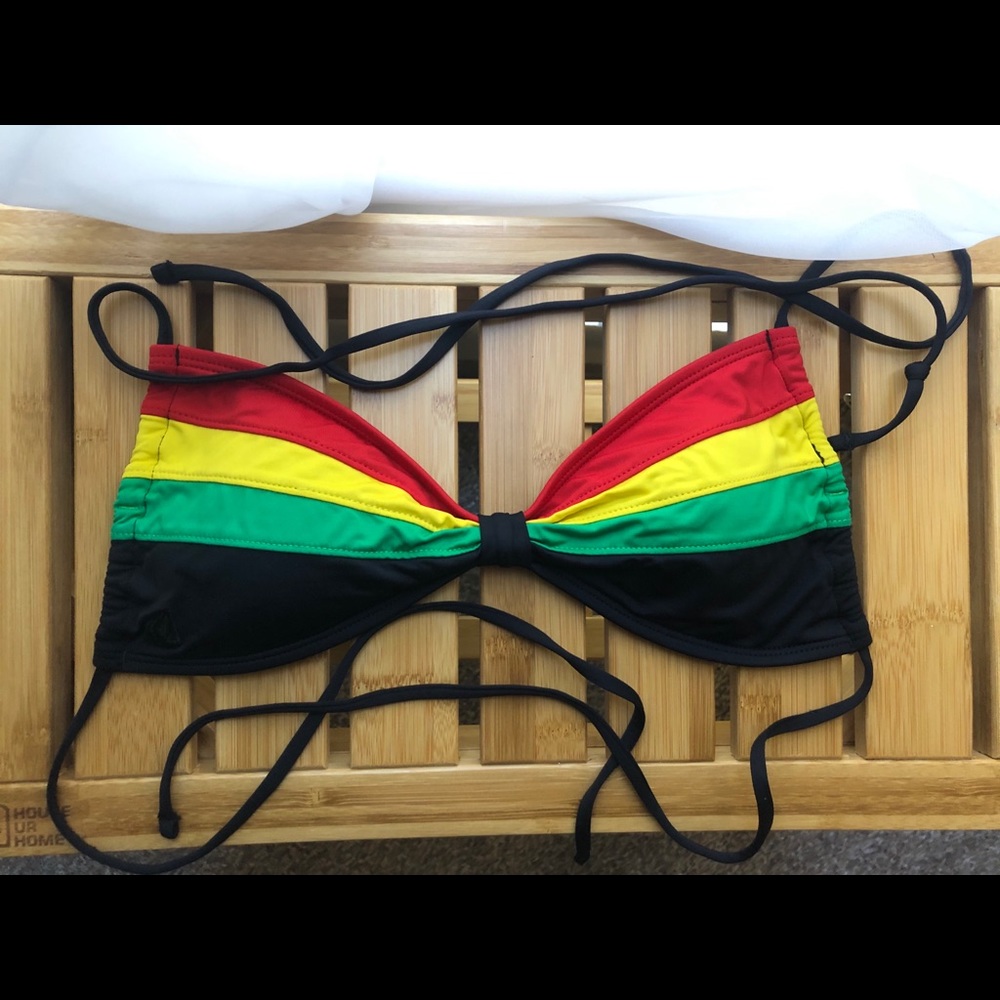 Volcom Rasta Bikini Top